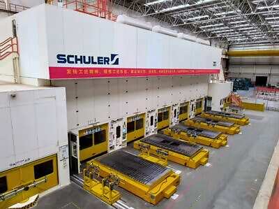 Штамповочная линия Schuler G1 5P/7300 - 7300 тонн (Фото 5)