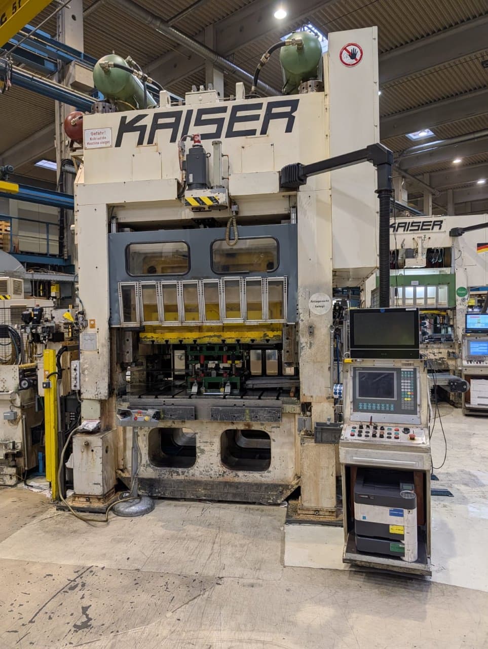 Механический пресс Kaiser KSTU 3150 - 315 тонн