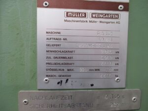 Винтовой пресс Weingarten PA 140 - 320 тонн (ID:S89421) - Dabrox.com