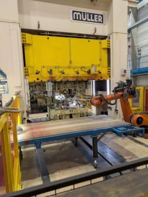 Stamping press line Fritz Muller 6P/5200 - 5200 тонн (Фото 14)