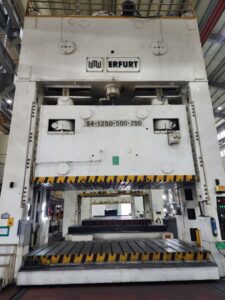 Штамповочный пресс Erfurt PKZV I 1250 FS - 1250 тонн (ID:76296) - Dabrox.com