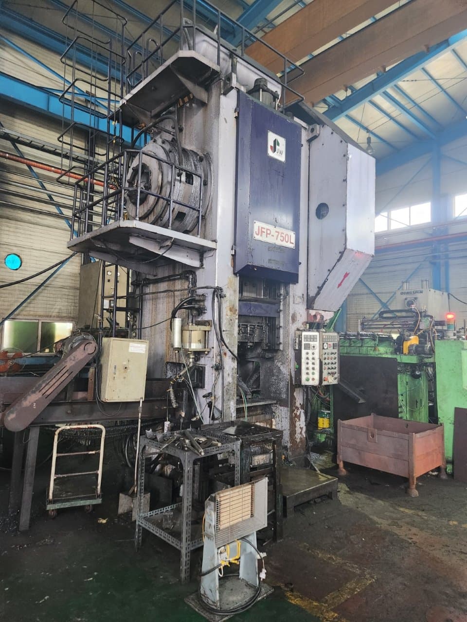 Горячештамповочный пресс Jaewoo JFP 750 - 750 тонн