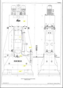 Гидравлический штамповочный молот Lasco KGK 1600 - 16000 кгм (ID:S89763) - Dabrox.com
