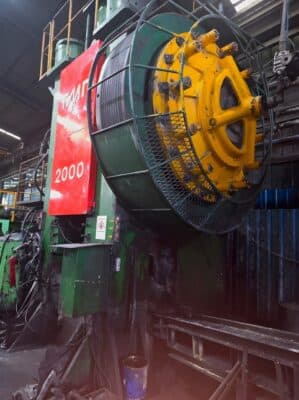 Горячештамповочный пресс TMP Voronezh KB8043 - 2000 тонн (Фото 1)